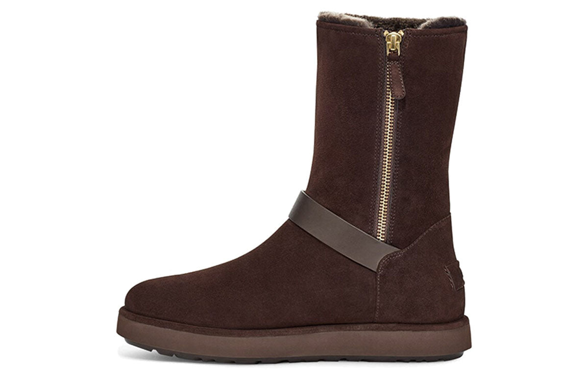 (WMNS) UGG Classic Berge 'Dark Brown' 1107521-DRS