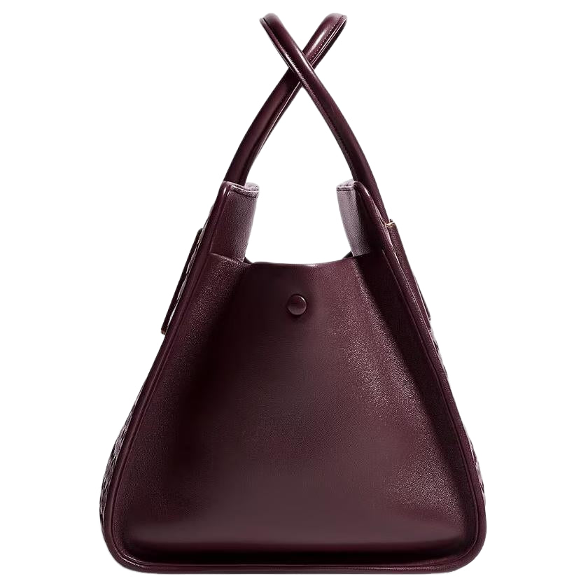 (WMNS) Bottega Veneta Small Barbara Tote 'Deep mahogany' 875932V5KD06149