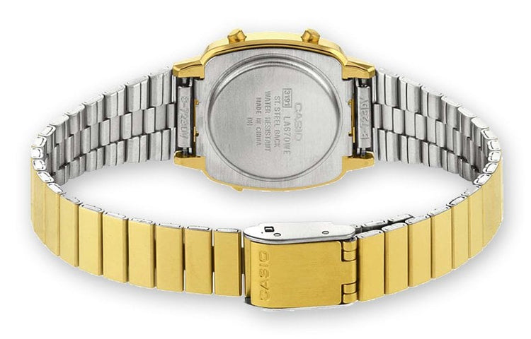 CASIO Quartz Waterproof Unisex Gold Digital LA670WEGA-9EF
