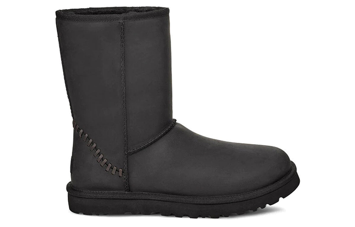 UGG Classic Short Deco Snow Boots Black 1110042-BLK