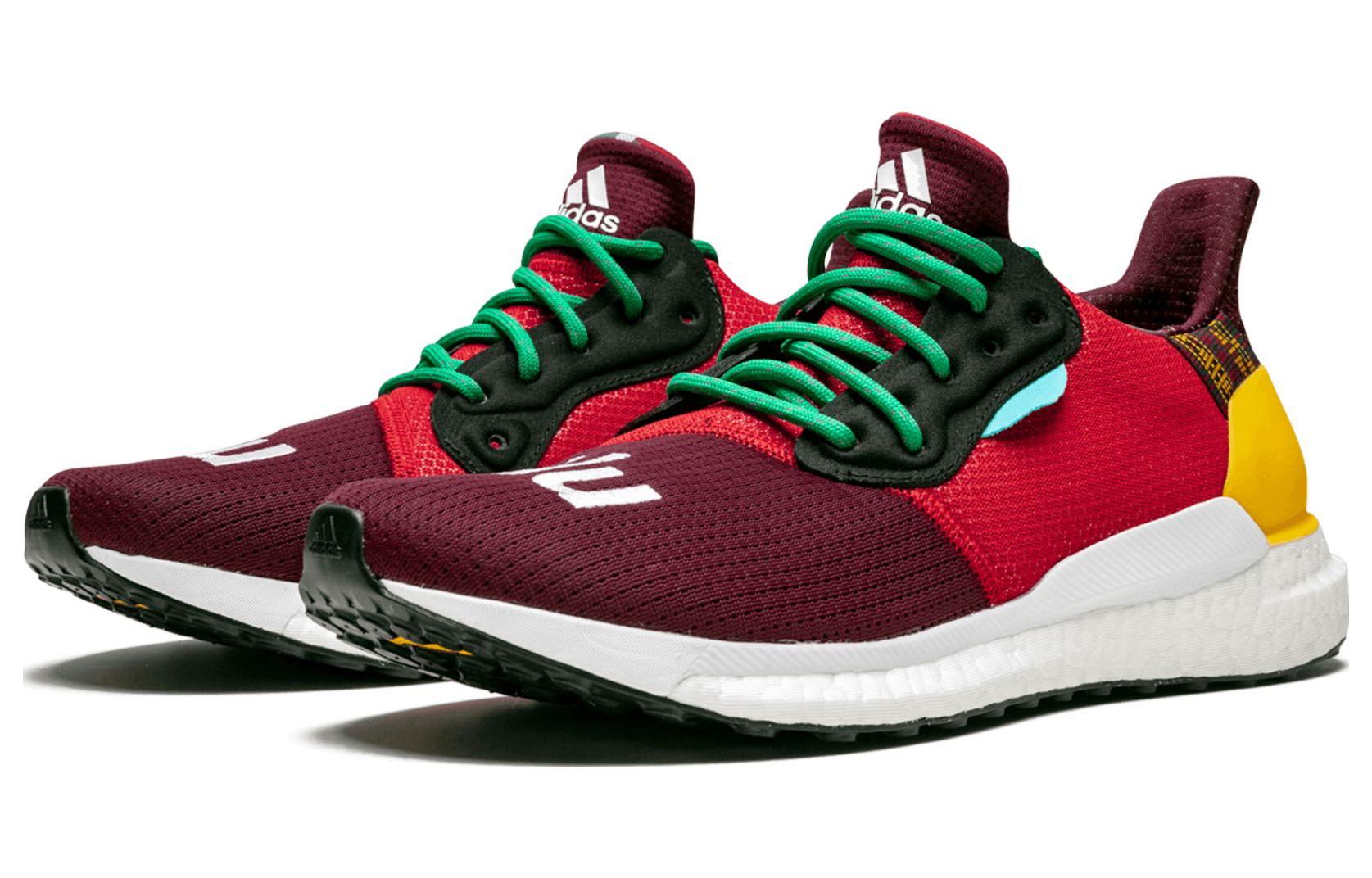 adidas x Pharrell Solar Hu Glide 'Maroon Friends and Family' DB3040