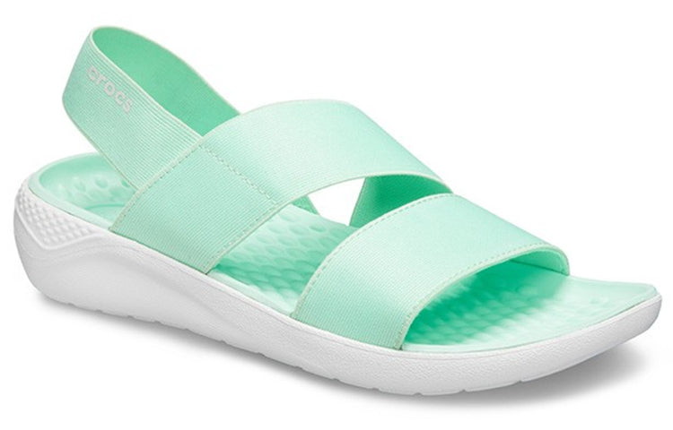 (WMNS) Crocs LiteRide Sandals Mint Green 206081-3TP