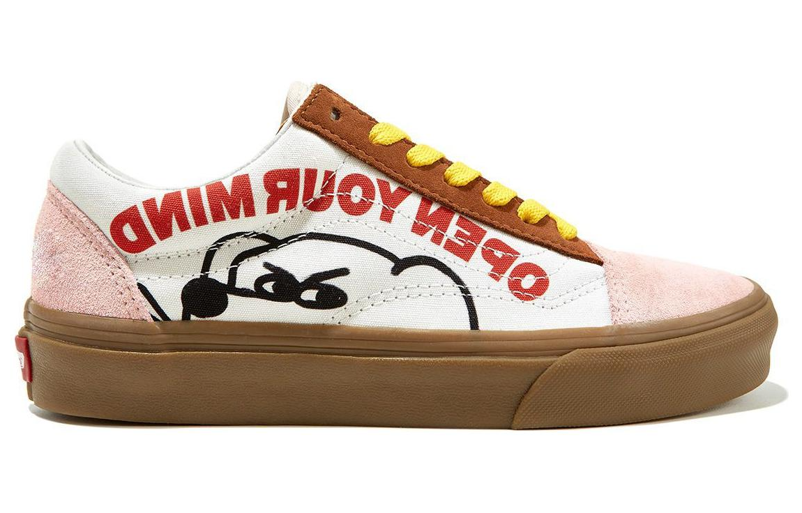 Vans Old Skool x FEVER DOG 'White Brown Pink' VNZP0000057