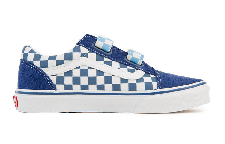 (GS) Vans Old Skool V 'True Navy Checkerboard' VN0A38HDVDX