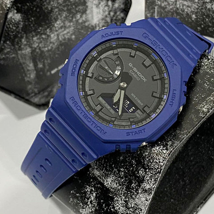 CASIO G-Shock Analog-Digital 'Blue' GA-2100-2A