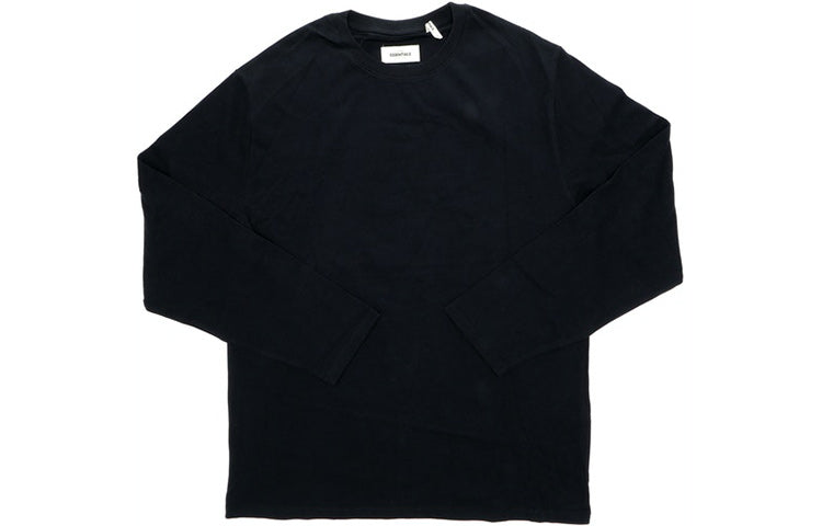 Men's FOG Essentials Boxy graphic Alphabet Long Sleeves Black FOG-SS20-264