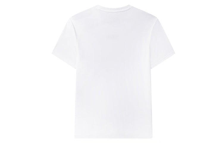 Men's FILA Chest Embroidered Logo Short Sleeve White T-Shirt F61M028103F-WT