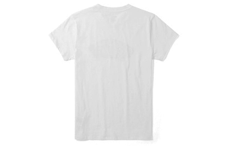 (WMNS) Vans Skateboard Multi-Color Logo Printing Short Sleeve White VN0A3ZOBWHT