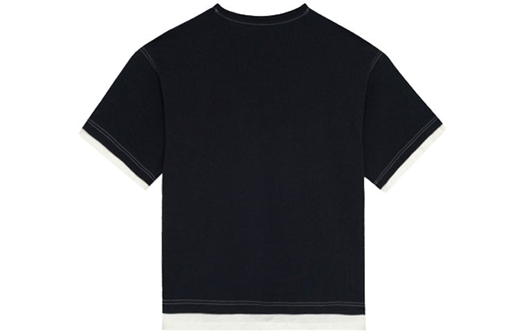 New Balance Essentials Logo T-shirt Asia Sizing 'Black' AMT22363-BK