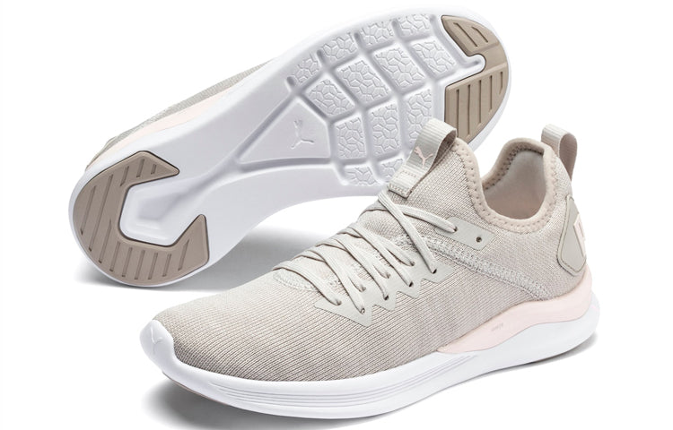 (WMNS) PUMA Ignite Flash EvoKnit 'Silver Cloud Rosewater' 190511-21