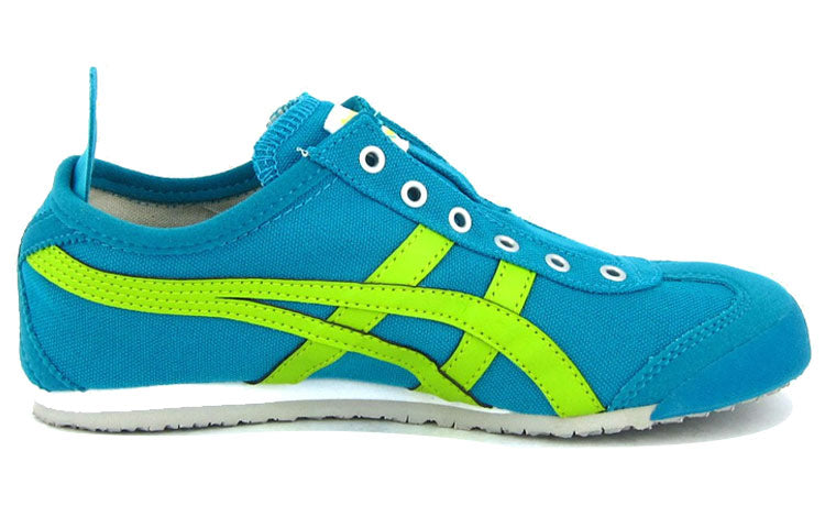 Onitsuka Tiger Mexico 66 Slip-On 'Blue Neon Green' D3K0N-8889