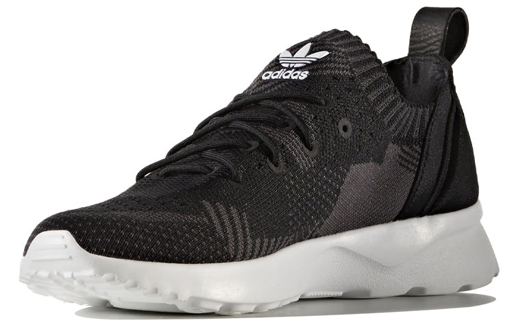 (WMNS) adidas originals Zx Flux Adv 'Black White' BB2305