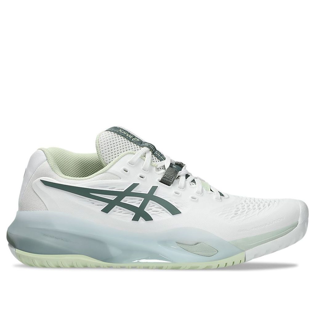 (WMNS) ASICS Gel-Resolution X Wide Tennis 'White Monument Blue' 1042A278-102