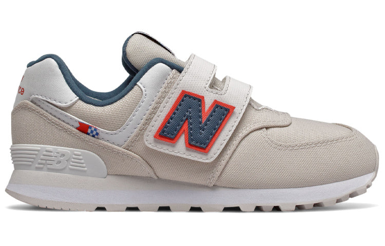 (GS) New BalanceHook and Loop 574 White/Blue YV574SOM