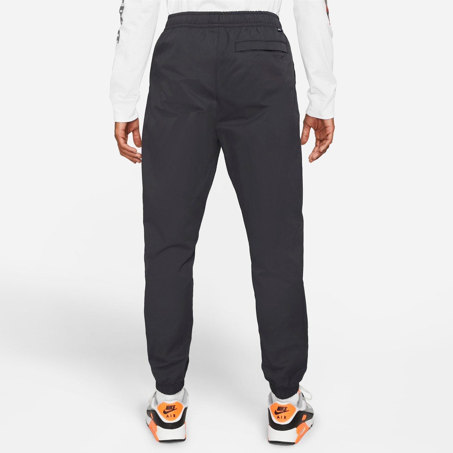 Nike Sportswear Woven Unlined Cuffed Track Pants 'Black' DD5310-010