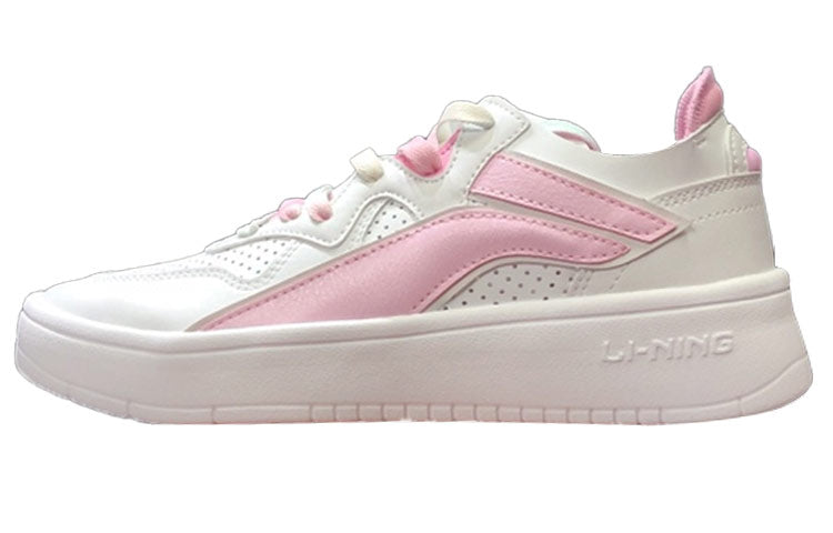 (WMNS) Li-Ning Wave S Lite 'White Pink' AGCQ124-3