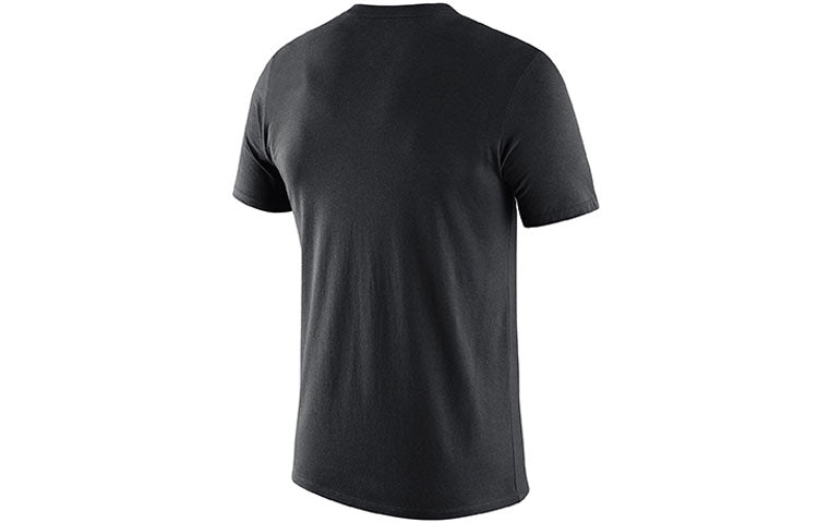 Nike NBA DRI-FIT Front Logo Short Sleeve Tee 'Brooklyn Nets Black' CV1219-010