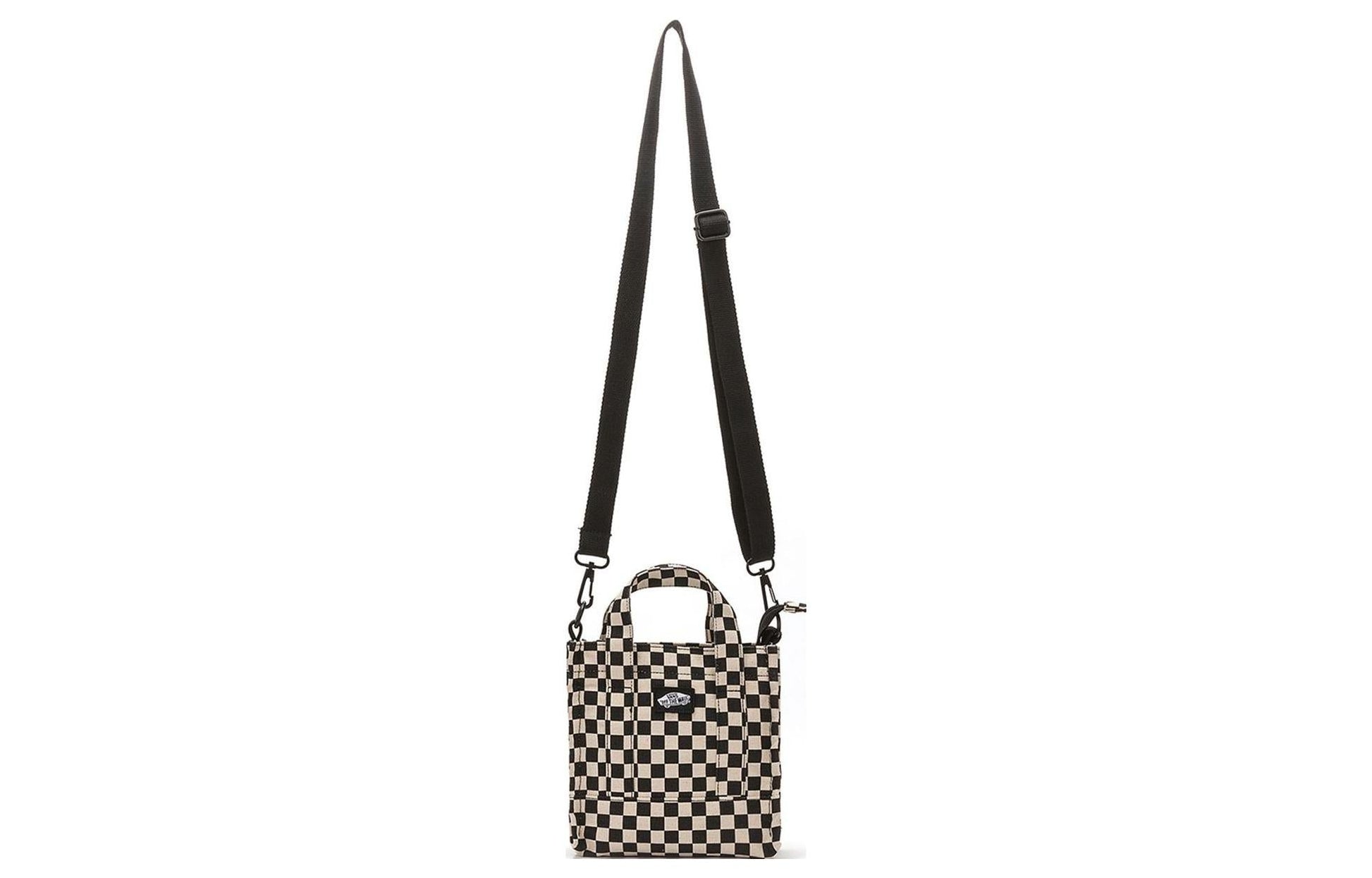 (WMNS) Vans Blank Canvas Crossbody Bag 'Black White Checkerboard' VN00033J56M