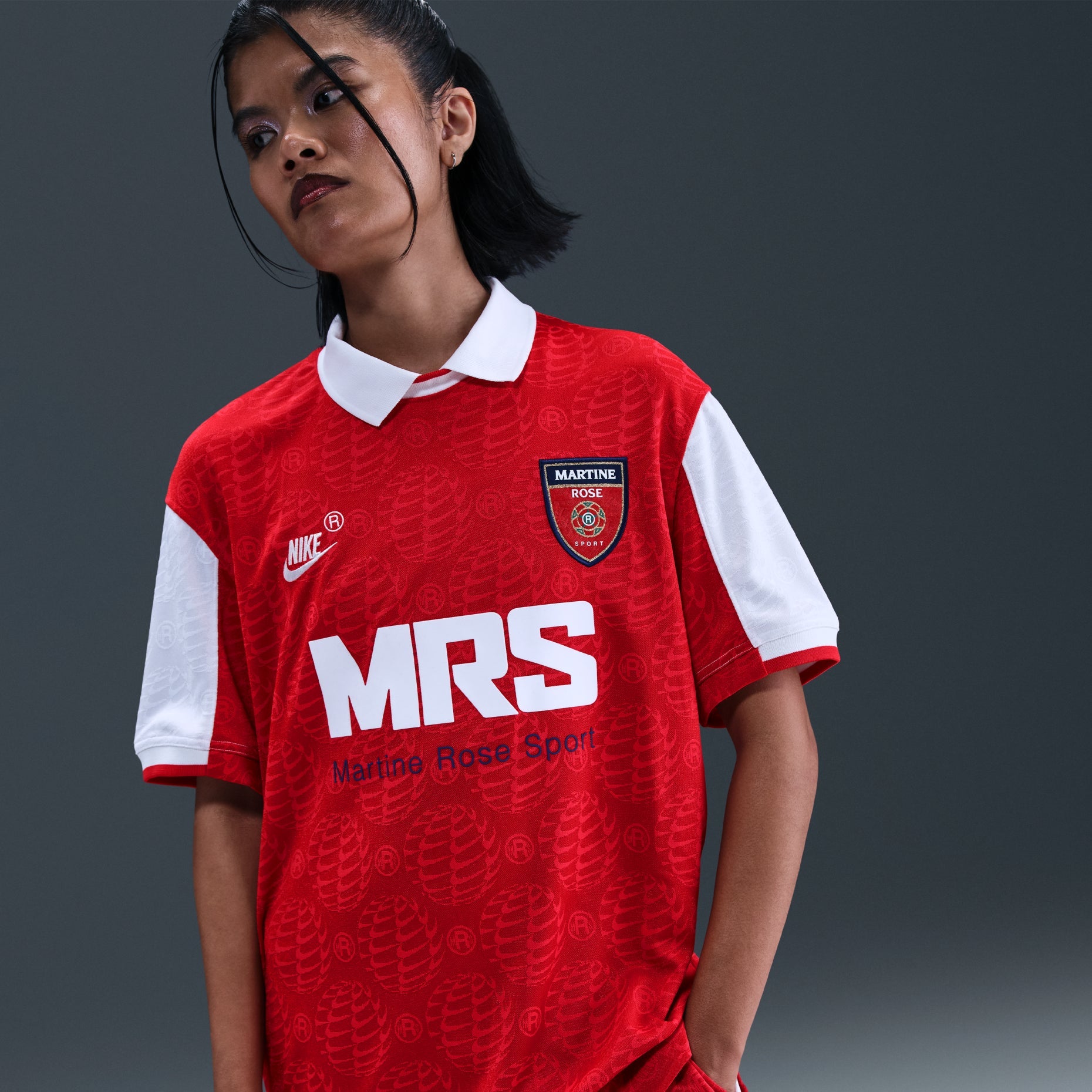 Nike x Martine Rose Football Shirt 'Red' HM9020-657