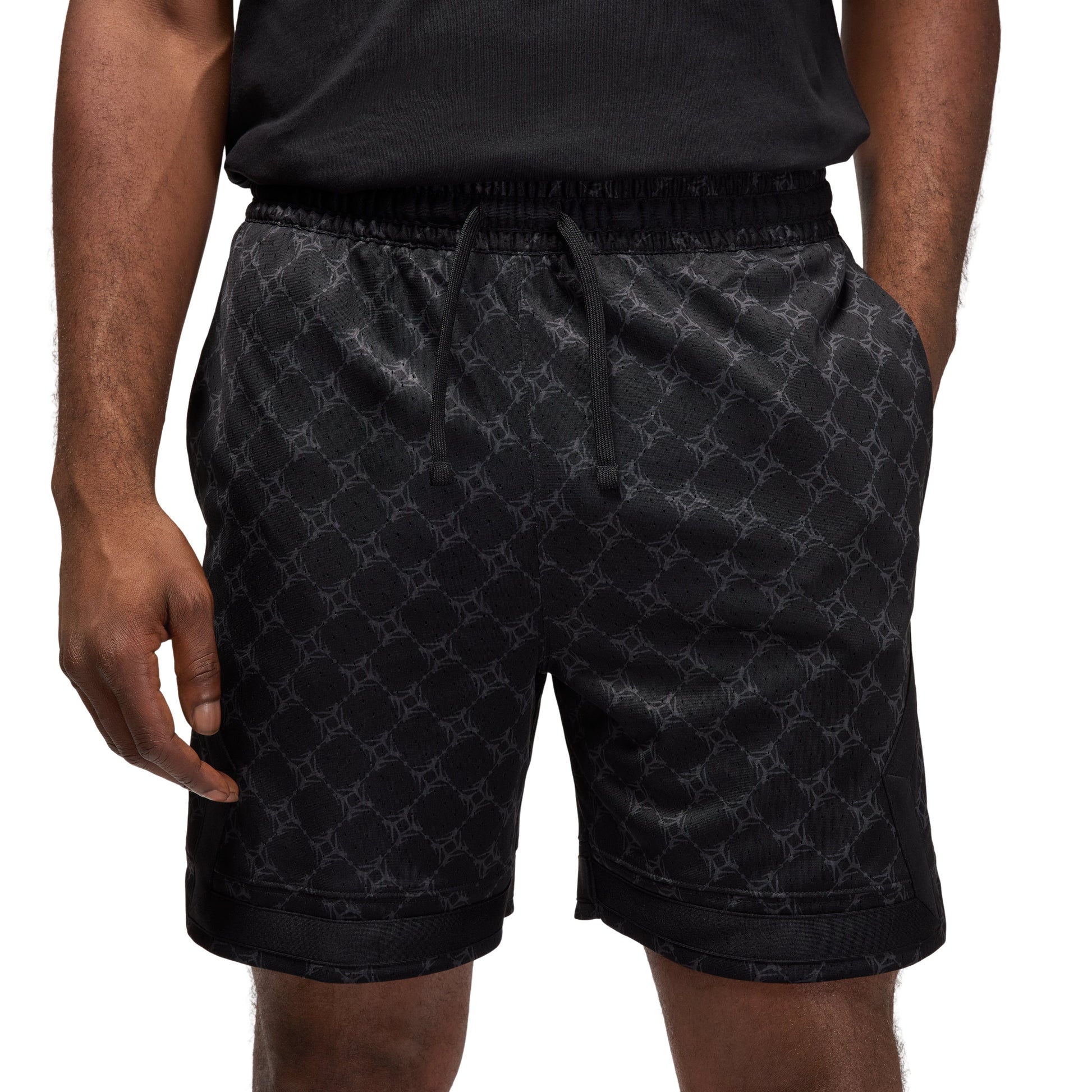 Air Jordan Sport Dri-FIT Printed Diamond Shorts 'Black' HQ8663-010