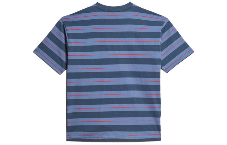 adidas originals Stripe Sports Short Sleeve Navy Blue GL9914