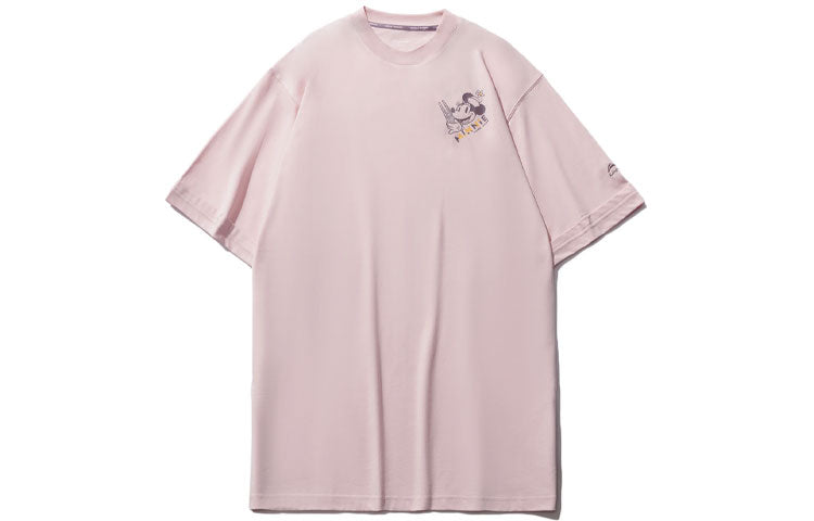 Li-Ning x Disney Printing Round-neck Pink AHSR214-2
