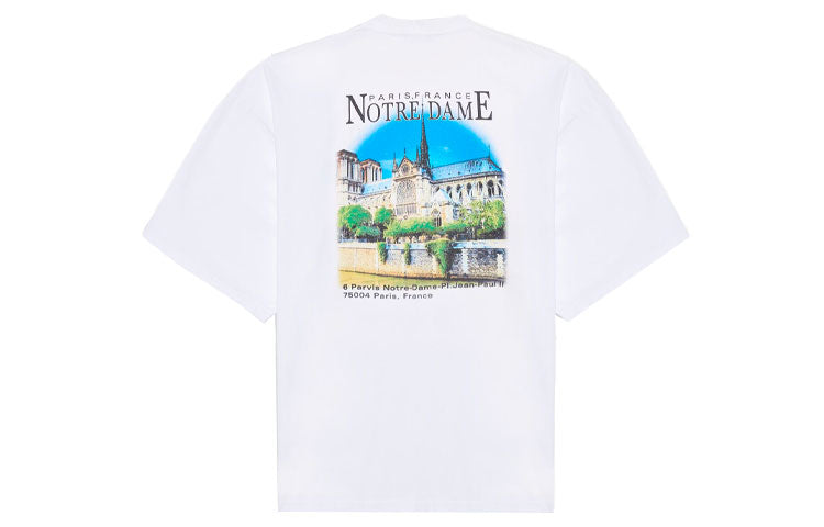 Balenciaga Unisex SS21 Oversized Cotton White 641614TJVH69000