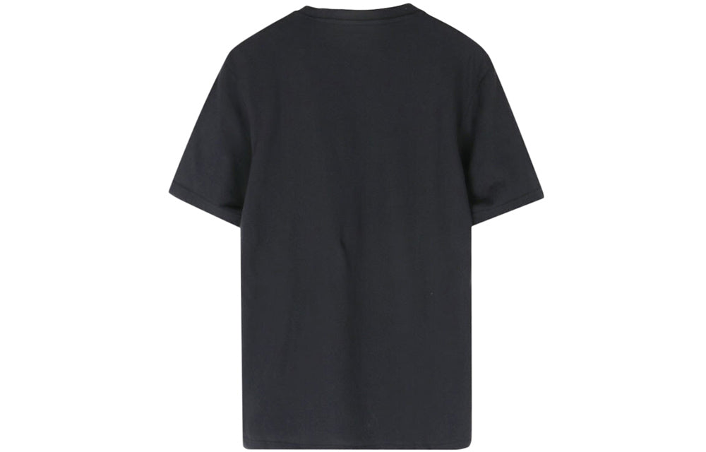 adidas M Stdm Gr T logo Printing Athleisure Casual Sports Round Neck Short Sleeve Black FM6260