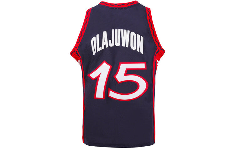 Mitchell & Ness NBA Authentic Jersey 'Team UAS - Hakeem Olajuwon 1996' AJY4SB19060-USANAVY96HOL