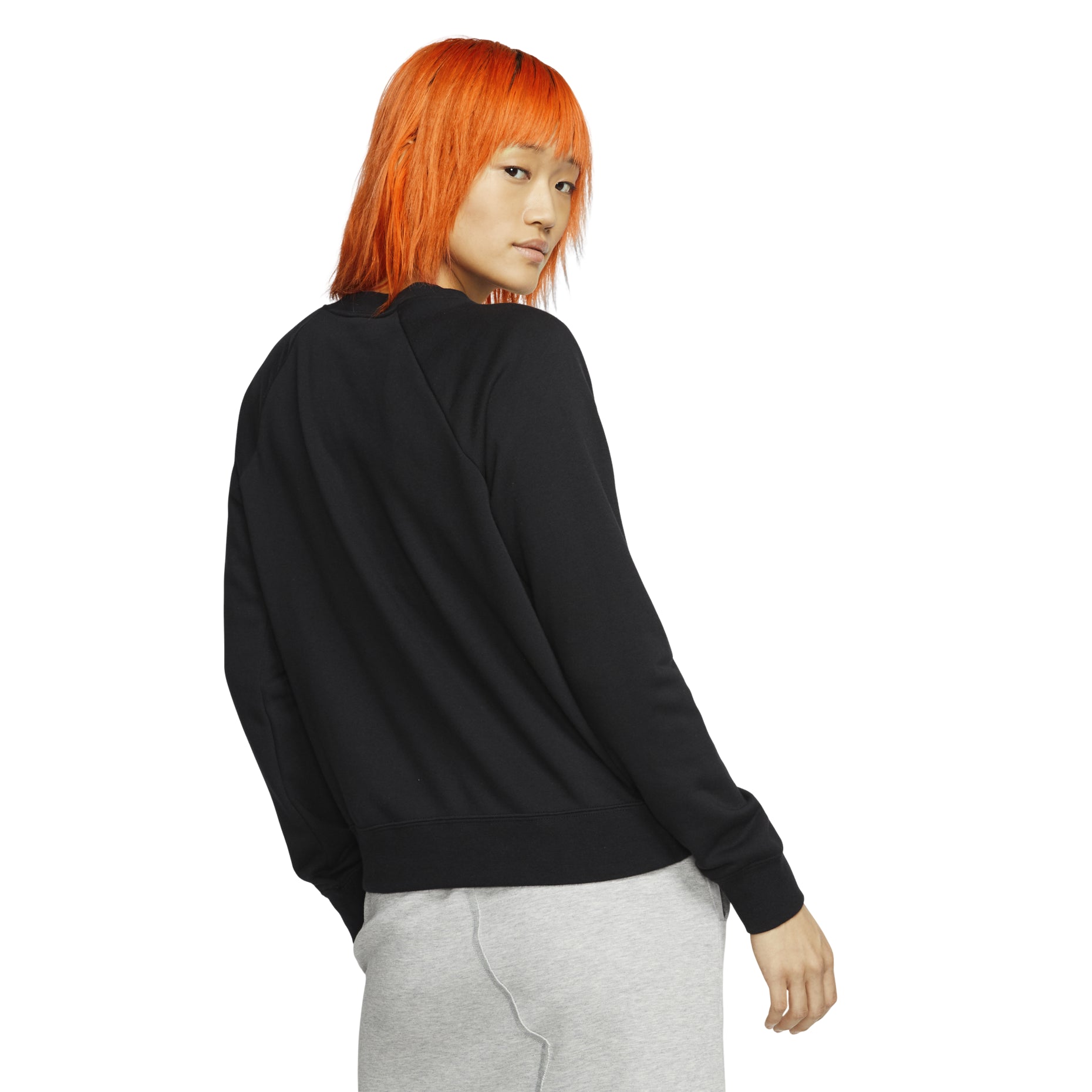 (WMNS) Nike Sportswear Knit Round Neck Black BV4113-010