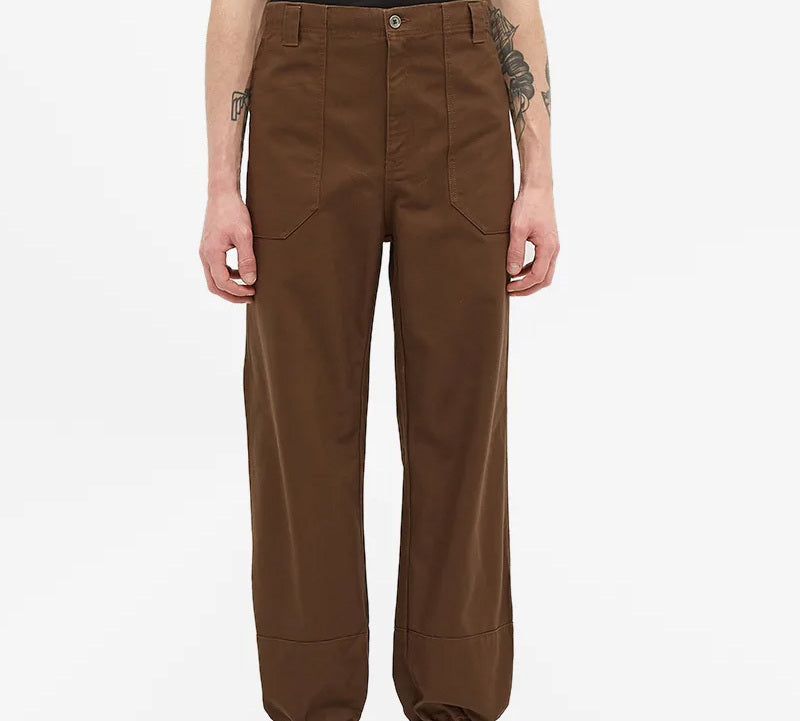 Gucci Logo Patch Casual Pants For Men Tawny 616323-XDA6Z-2002