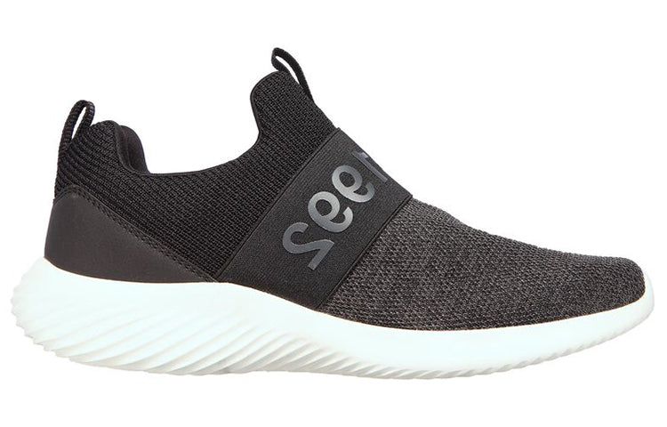 Skechers Bounder Low-Top Running Shoes Black 232281-BKW