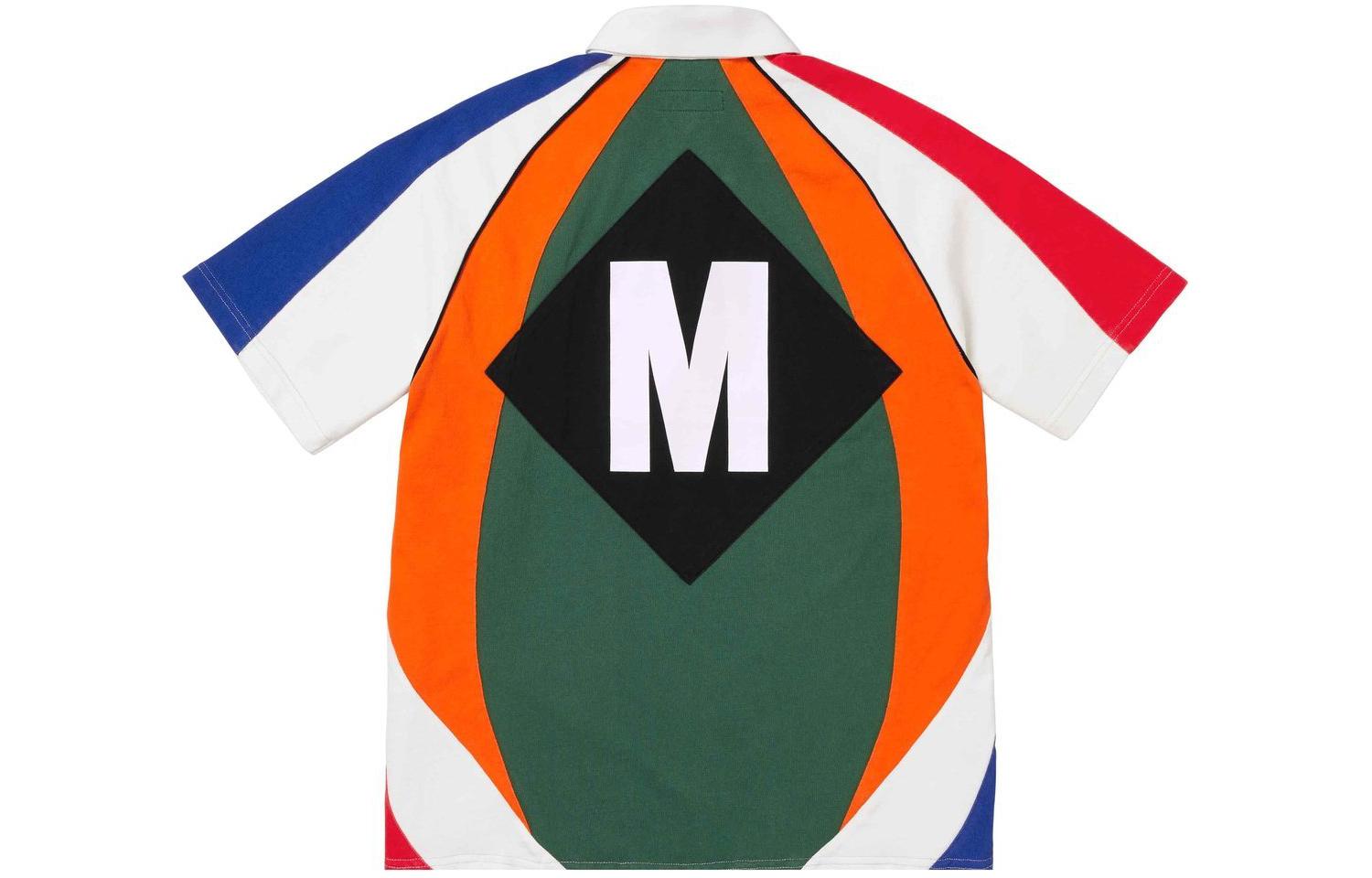 Supreme Short Sleeve Rugby 'Green Orange Multicolor' SUP-SS24-053