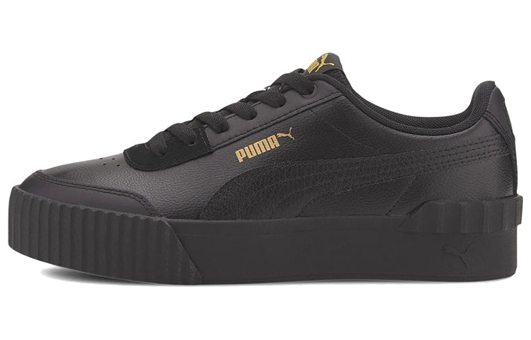 (WMNS) PUMA Carina Lift Black/Gold 373031-01