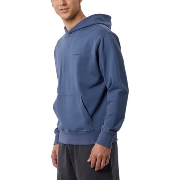 New Balance Athletics Nature State Heavyweight Sweat Pullover Hoodie Asia Sizing 'Blue' AMT23565-VTI