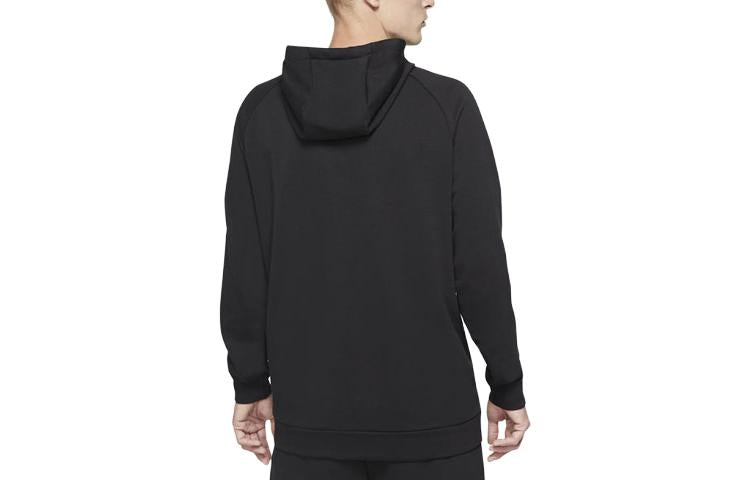 Nike Dry Graphic Logo Hoodie 'Black White' CZ2425-010