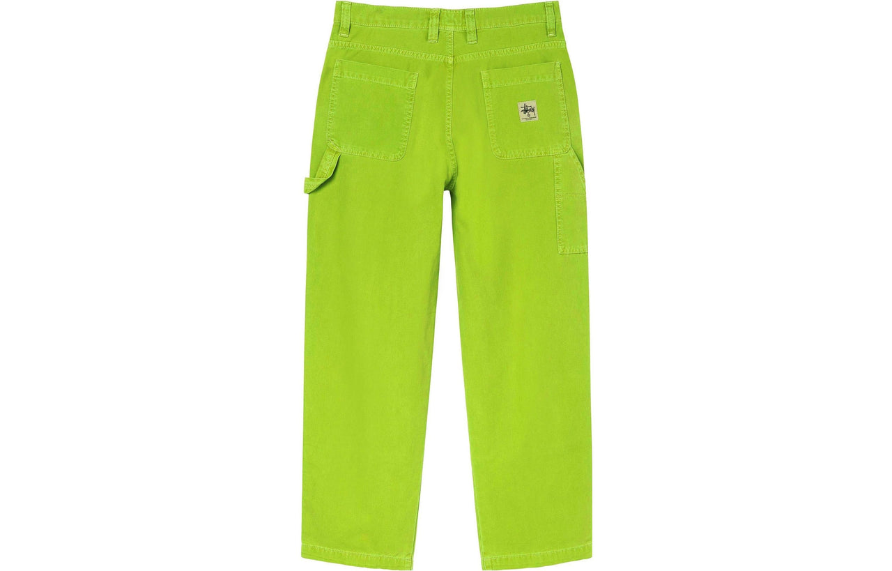 Stussy Dyed Canvas Work Pant 'Neon' 116558