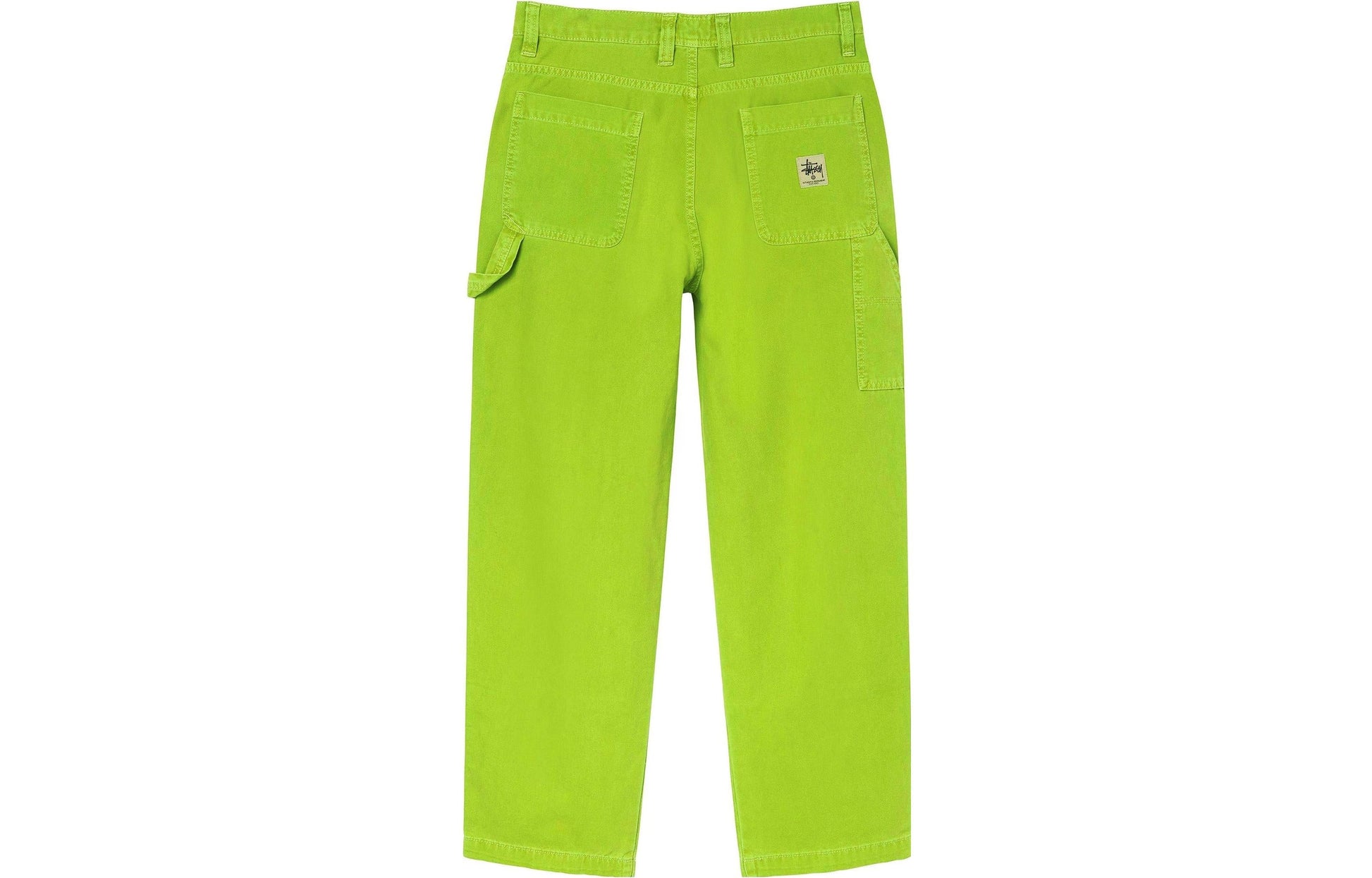 Stussy Dyed Canvas Work Pant 'Neon' 116558