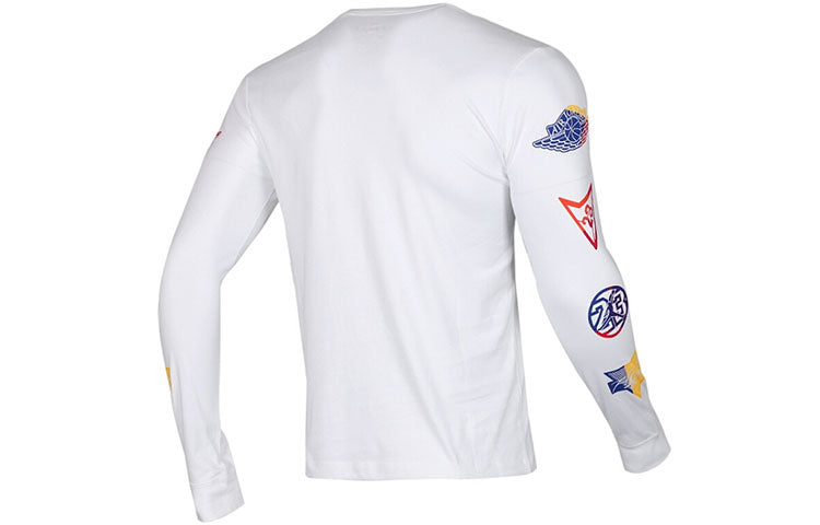 Air Jordan Colorful Long Sleeves White AT8939-100