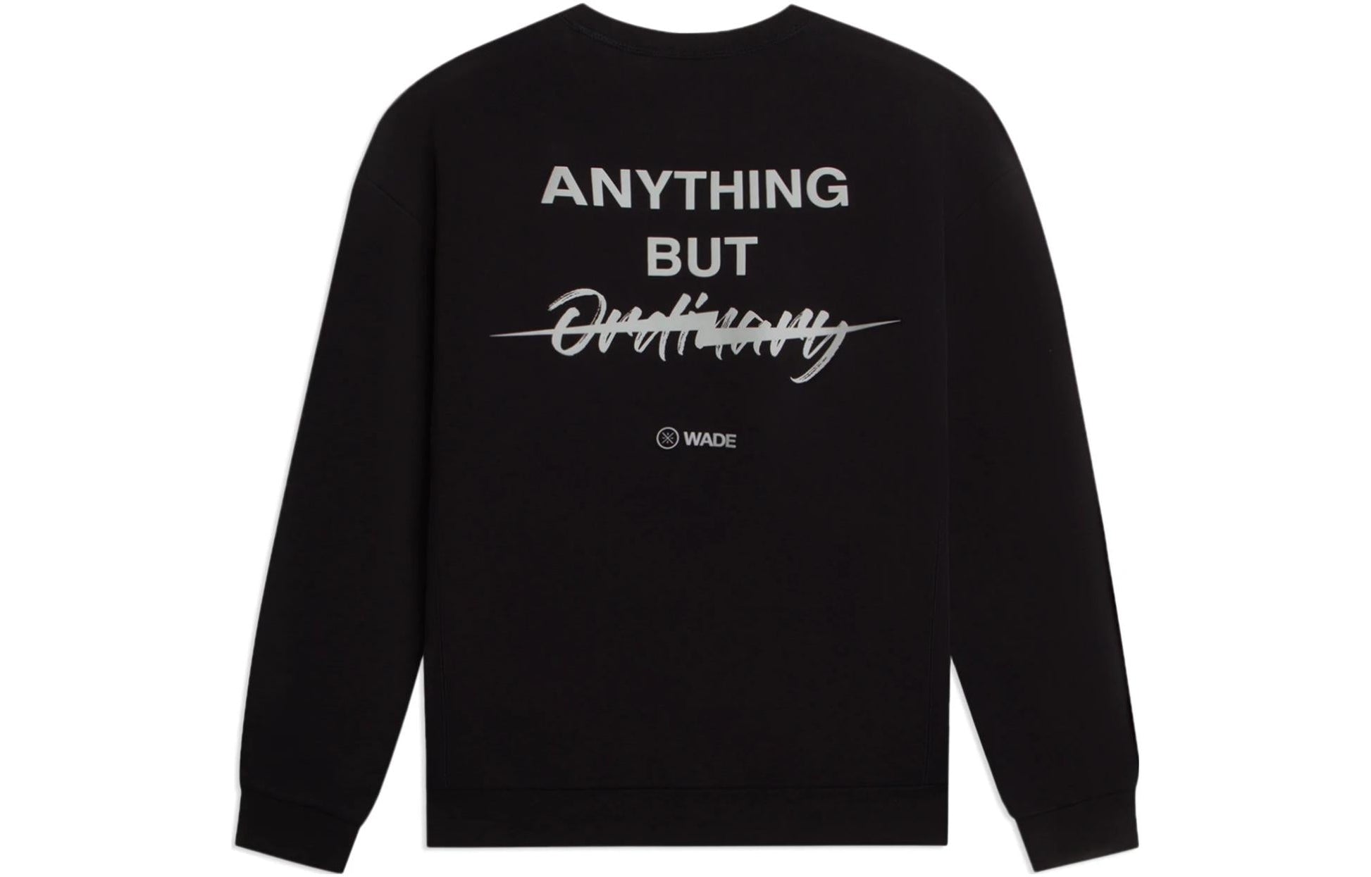 Li-Ning Way Of Wade Graphic Sweatshirt 'Black' AWDSC49-1
