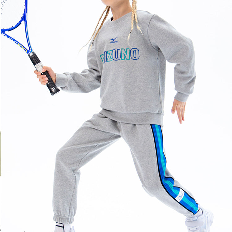 (GS) Mizuno Sportswear Sweater 'Grey' 32CG2A53