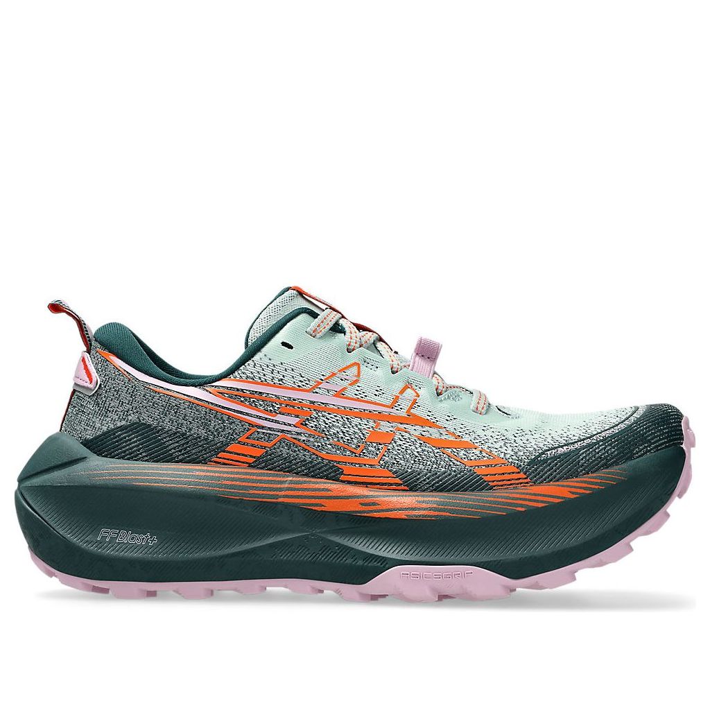 (WMNS) ASICS Trabuco Max 4 'Cold Moss Nova Orange' 1012B769-400