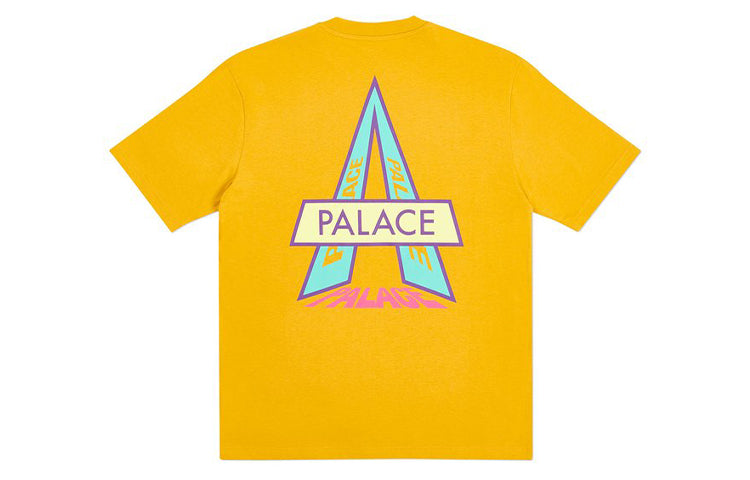 PALACE Asleep To Venture Round Neck Short Sleeve Unisex Yellow P19TS027