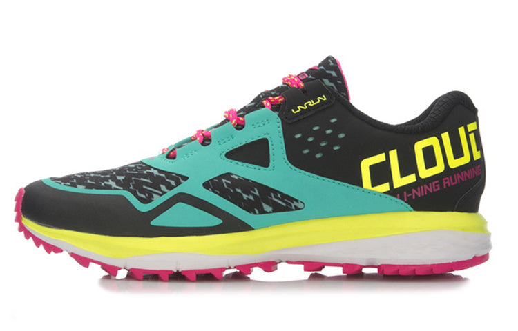 (WMNS) Li-Ning Cloud 2 'Black Green Yellow' ARHL058-3