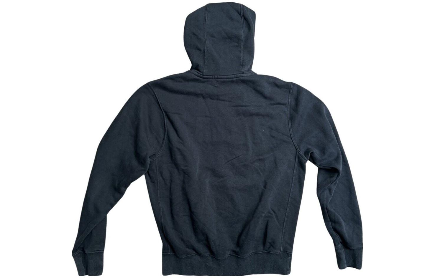 Nike Sportswear Just Do It Logo Fleece Pullover Hoodie 'Black' CU4271-010