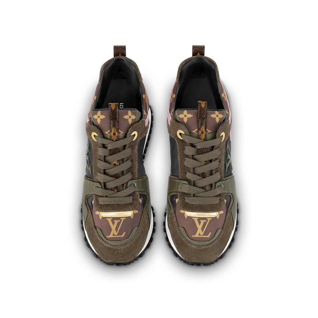 (WMNS) LOUIS VUITTON LV Run Away Sneakers 'Brown' 1AAP4L