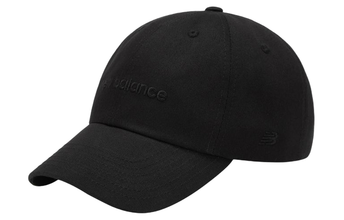 New Balance Embroidery Wordmark Logo Hat 'Black' LAH21003-BK