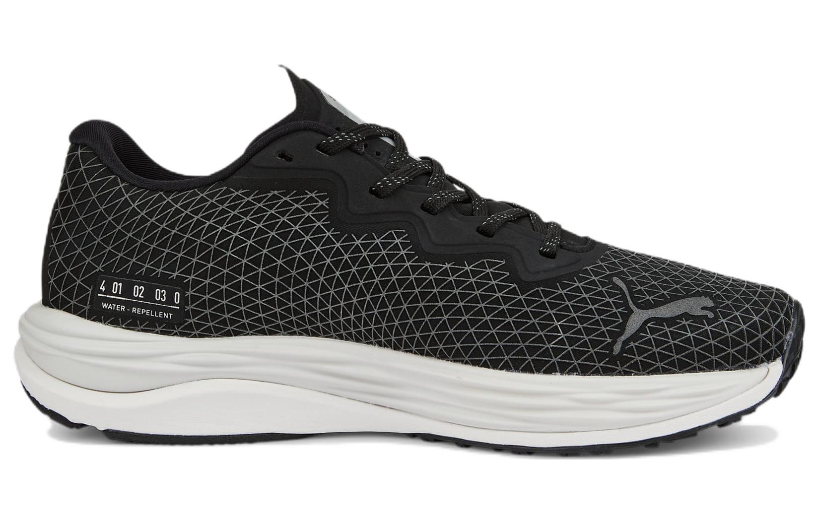 (WMNS) PUMA Velocity Nitro 2 Wtr 'Black White' 376918-01