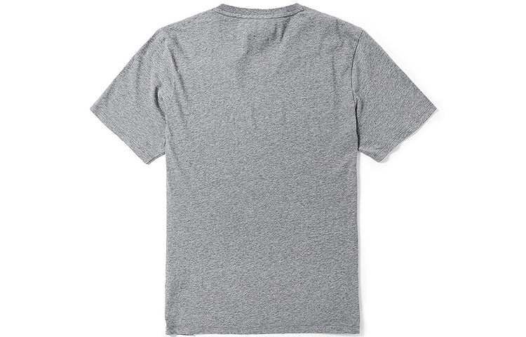 Men's Timberland Embroidered Logo Short Sleeve Gray A2B6W052
