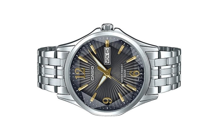 Casio Standard Retro Analog Watch 'Grey Silver' MTP-E120DY-1A